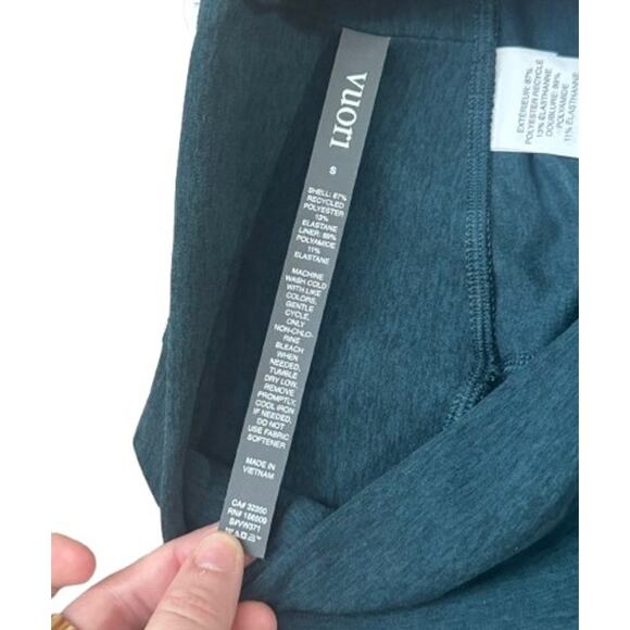 NWT Women's Size S Vuori Clean Elevation Shorty 6" in Moss Heather Green Hi-Rise - Picture 5 of 8